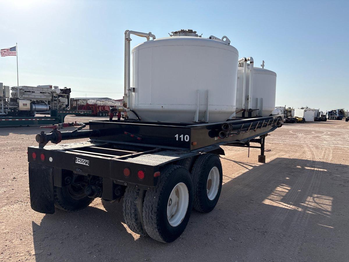 Used SHOPBUILT T/A 2-POD DRY BULK TRANSPORT TRAILER
