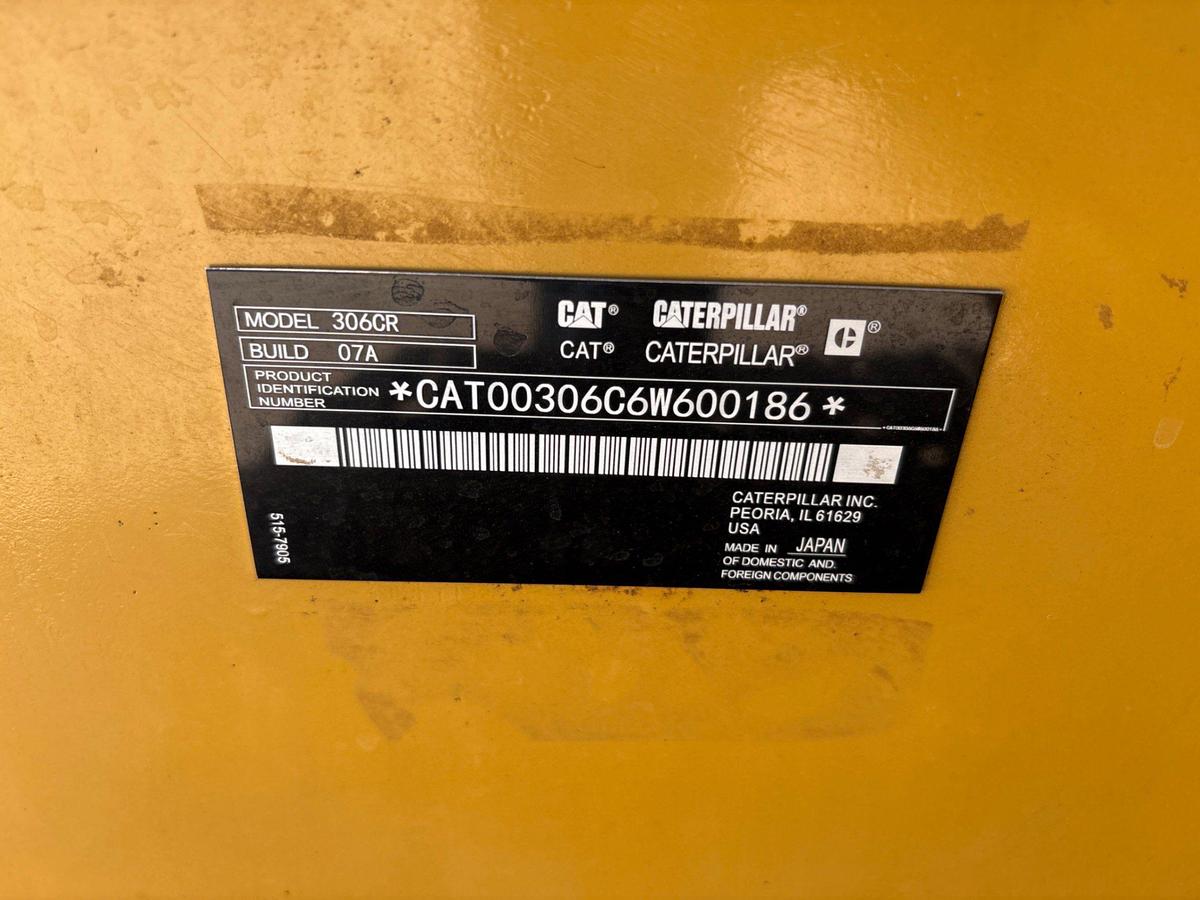 Used 2022 CATERPILLAR 306CR EXCAVATOR