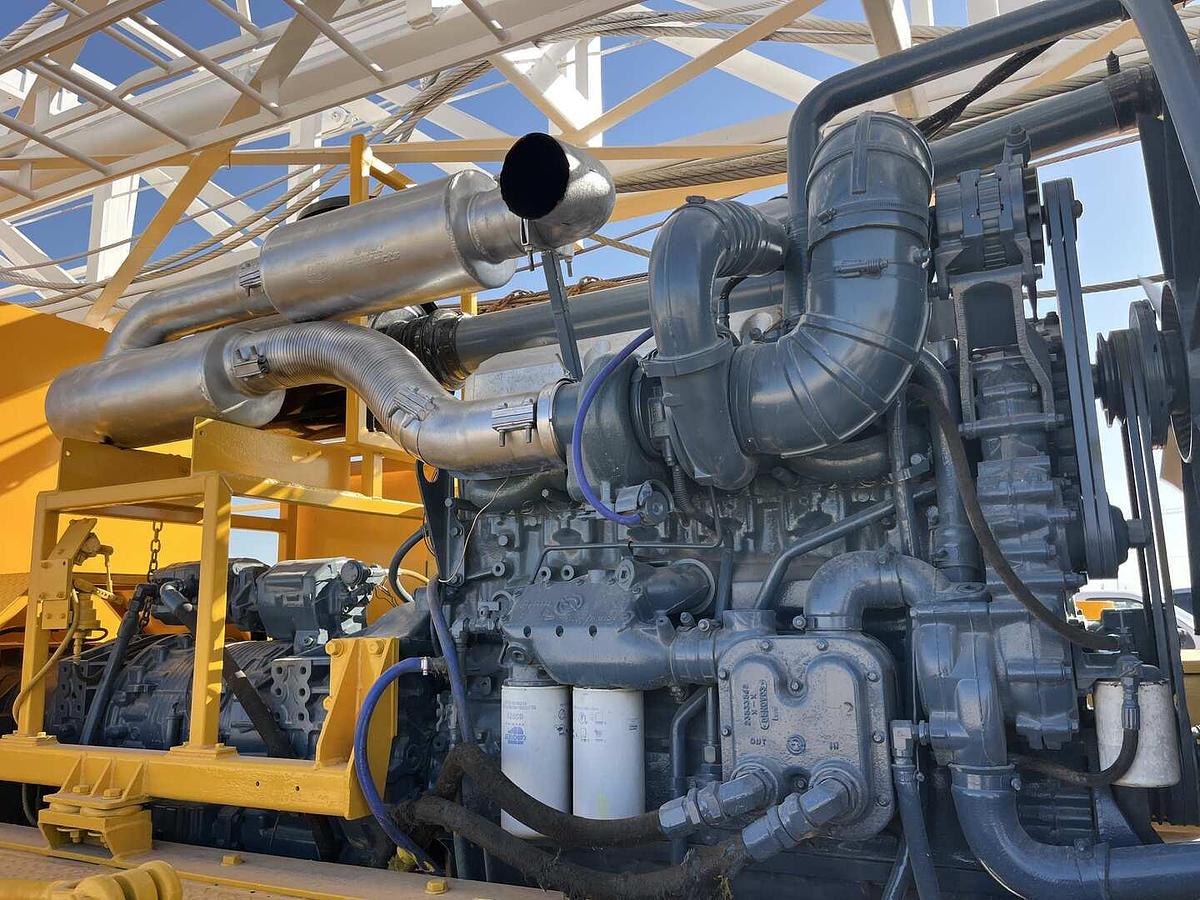 Used 2007  CROWN CE550 DBL DRUM WELL SERVICE RIG