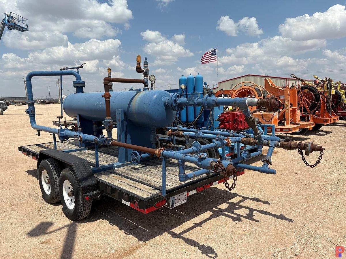 Used 10’ X 24” 1440 PSI HORIZONTAL SEPARATOR