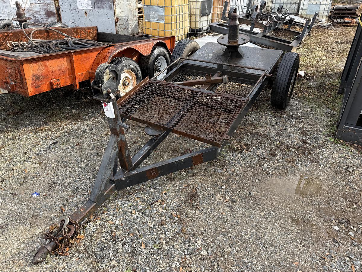 Used 8’ BUMPER PULL S/A BOP TRAILER
