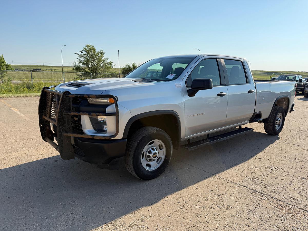 Used 2021 CHEVROLET SILVERADO 2500HD 4X4 CREW CAB PICKUP TRUCK