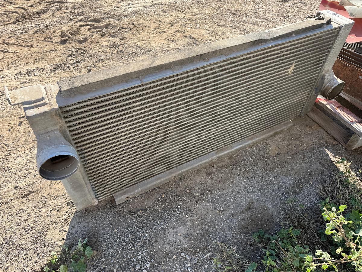 Used PALLET W/ (4) FAN BLADE ASSYM., ENGINE MOUNTS, (1) 51”L X 5”W X 20” H CAC