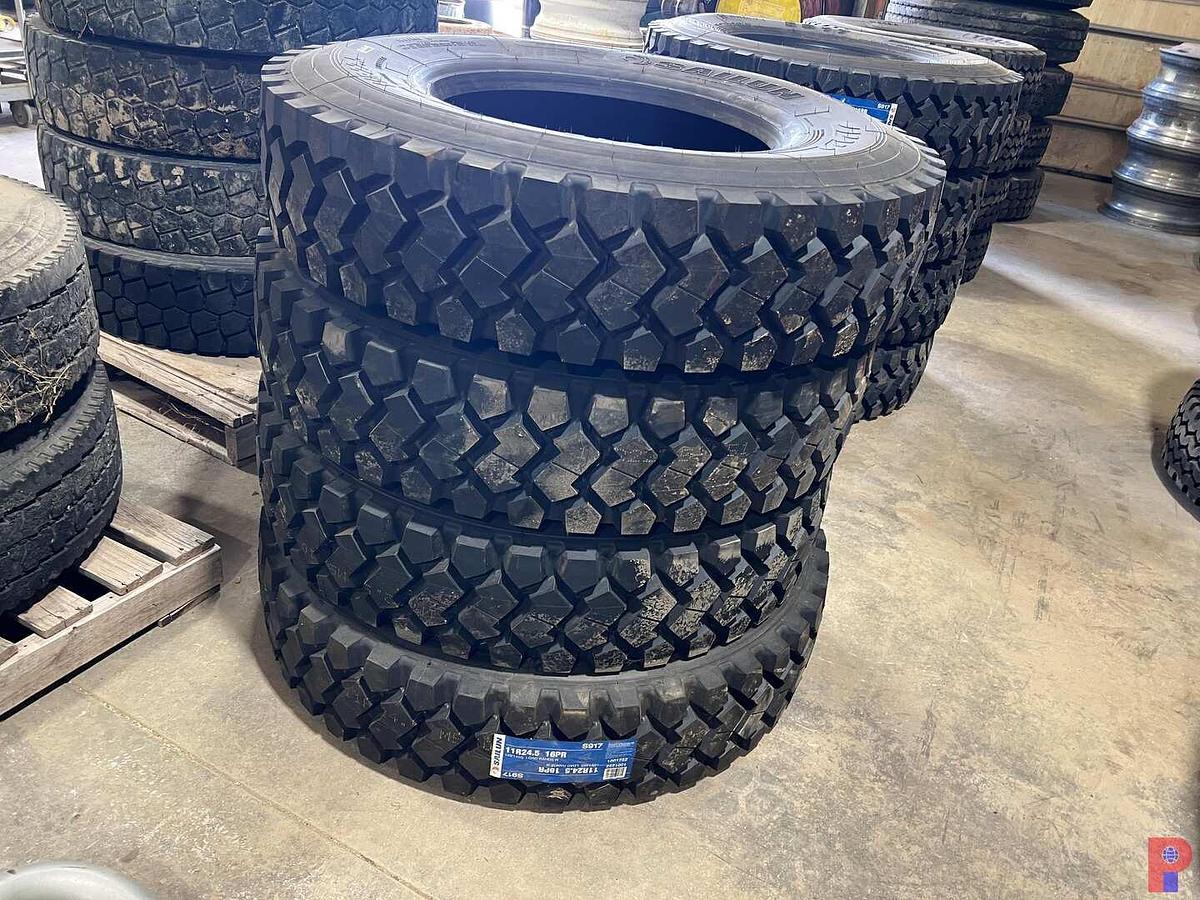 Used 4 - UNUSED SAILUN 11R22.5 TIRES