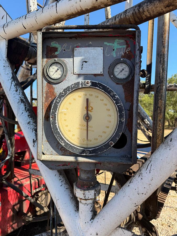 Used 1979 FRANKS EXPLORER III 1287/160 DTD-HT 96’-215K 4-AXLE WELL SERVICE WORKOVER RIG