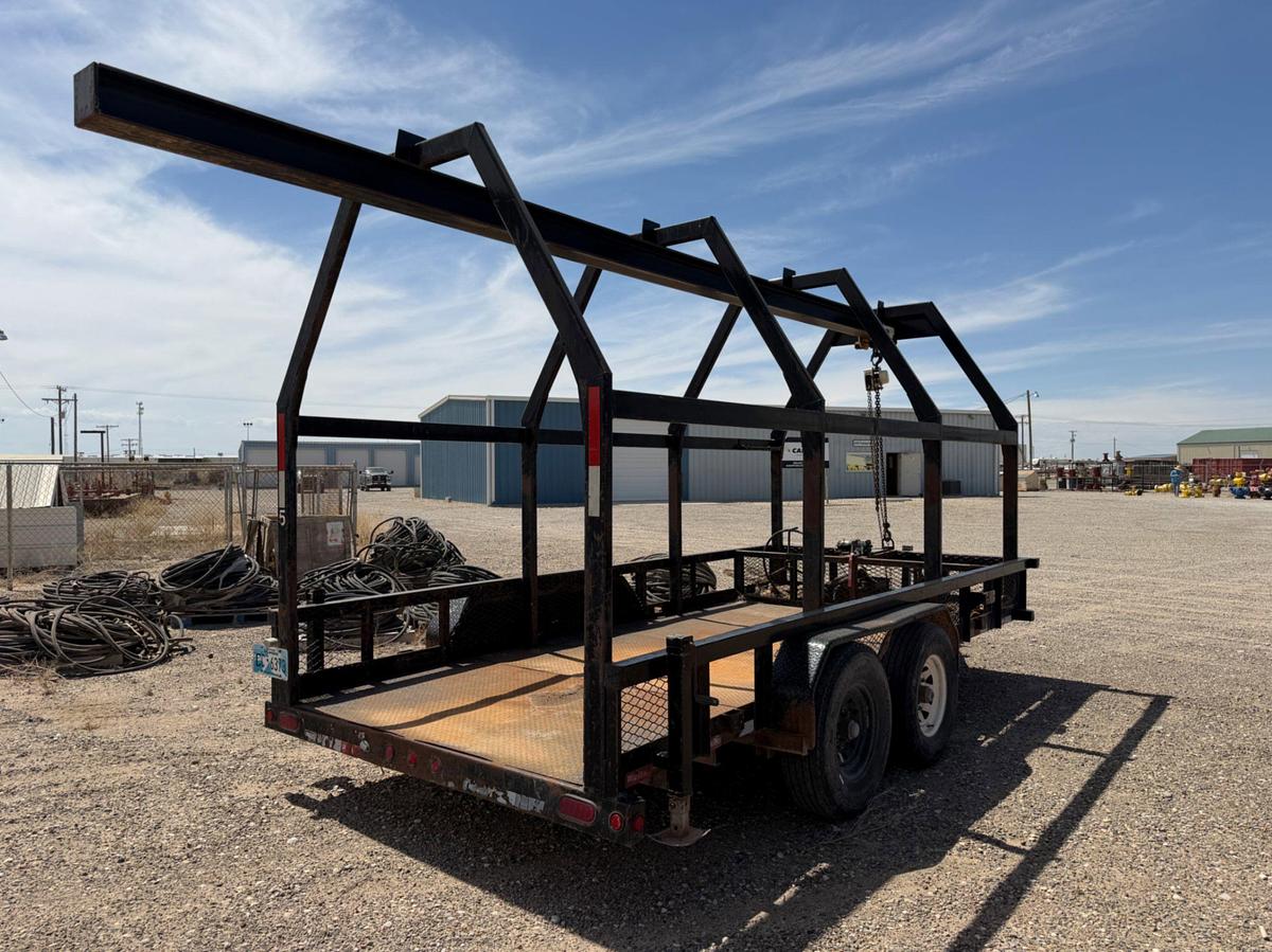 Used 2012 Big Tex 16’ Monorail Trailer
