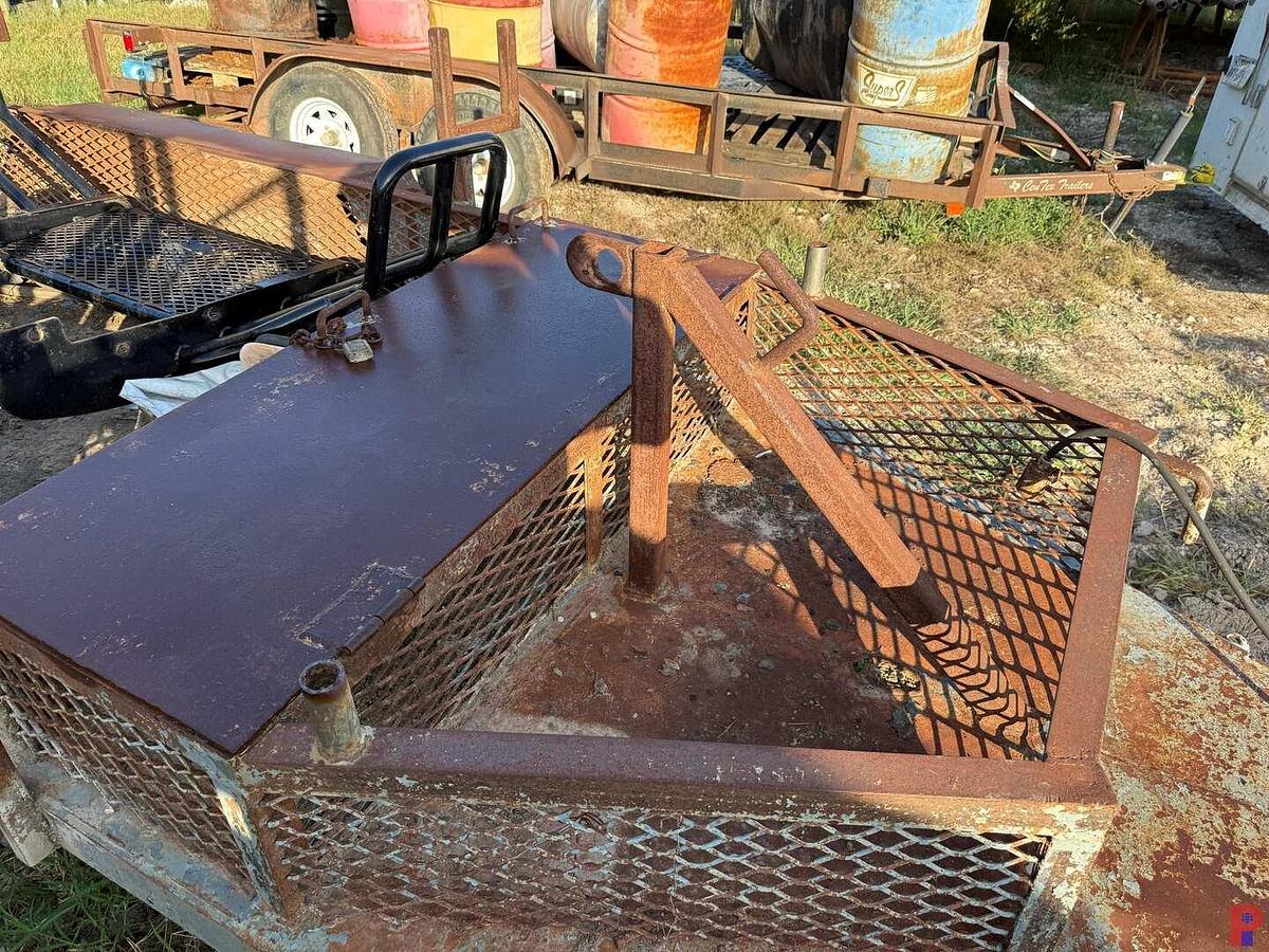 Used SHOP BUILT 14’ T/A BUMPER PULL BOP TRAILER