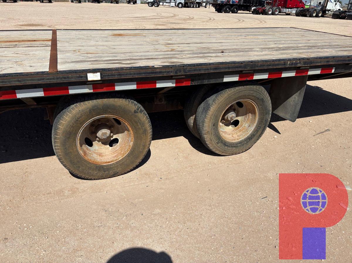 Used 2014 BESTBILT TRAILERS 30’ X 8’ T/A GOOSENECK FLATBED TRAILER