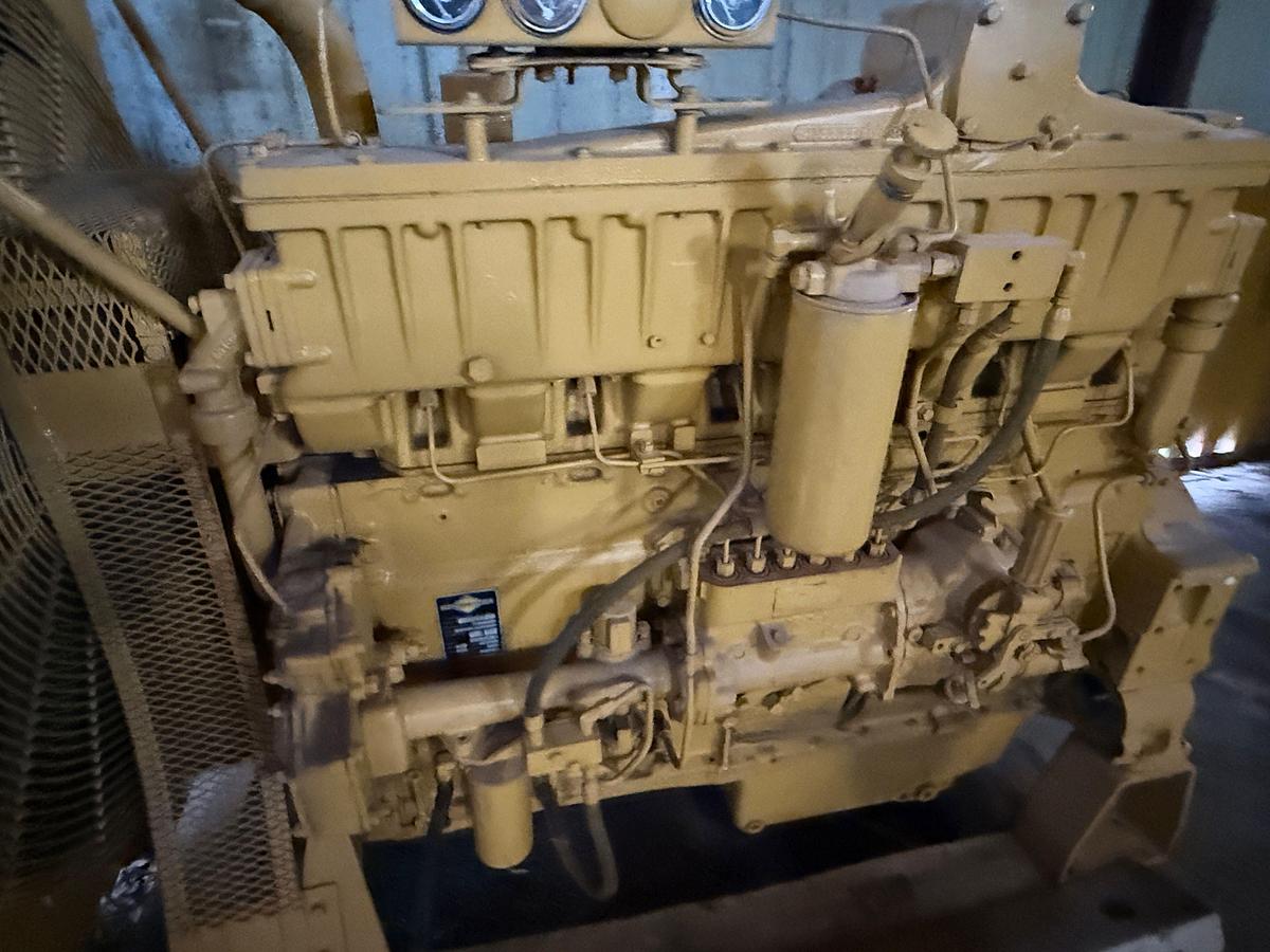 Used Caterpillar 3406TA DIESELENGINE W/ RADIATOR
