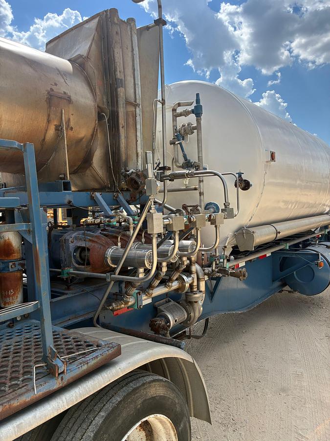 Used 2003 TES T/A DIESEL FIRED NITROGEN PUMP TRAILER