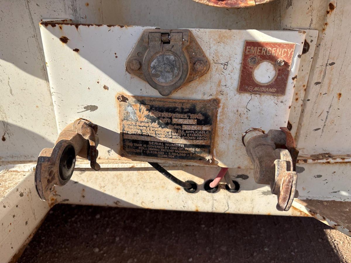 Used 2006 VE ENTERPRISES 500BBL S/A FRAC TANK