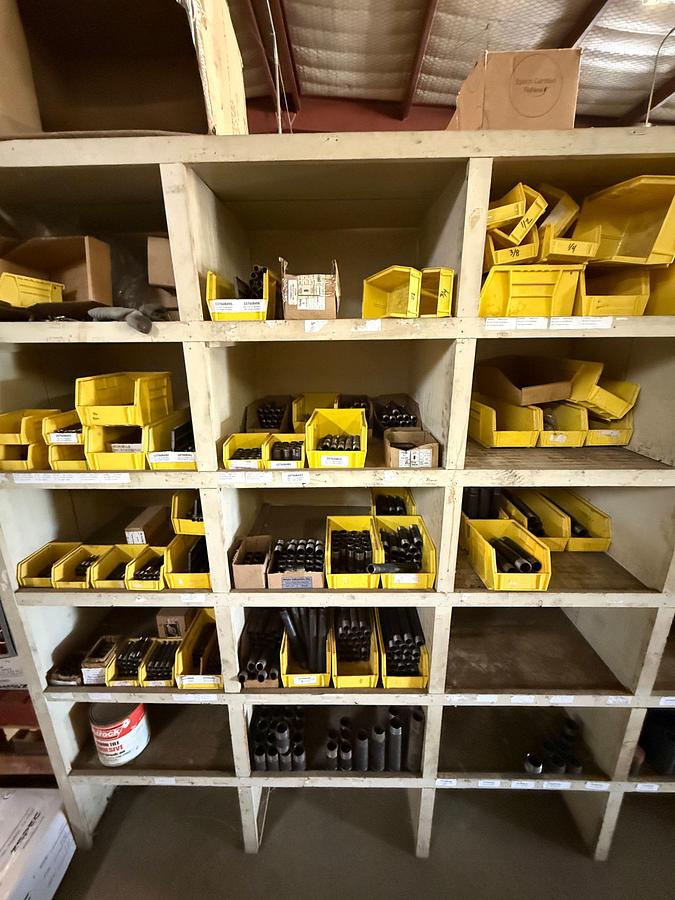 Used SECTION OF (150+) SCH-40 1/8” THRU 2” PIPE NIPPLES