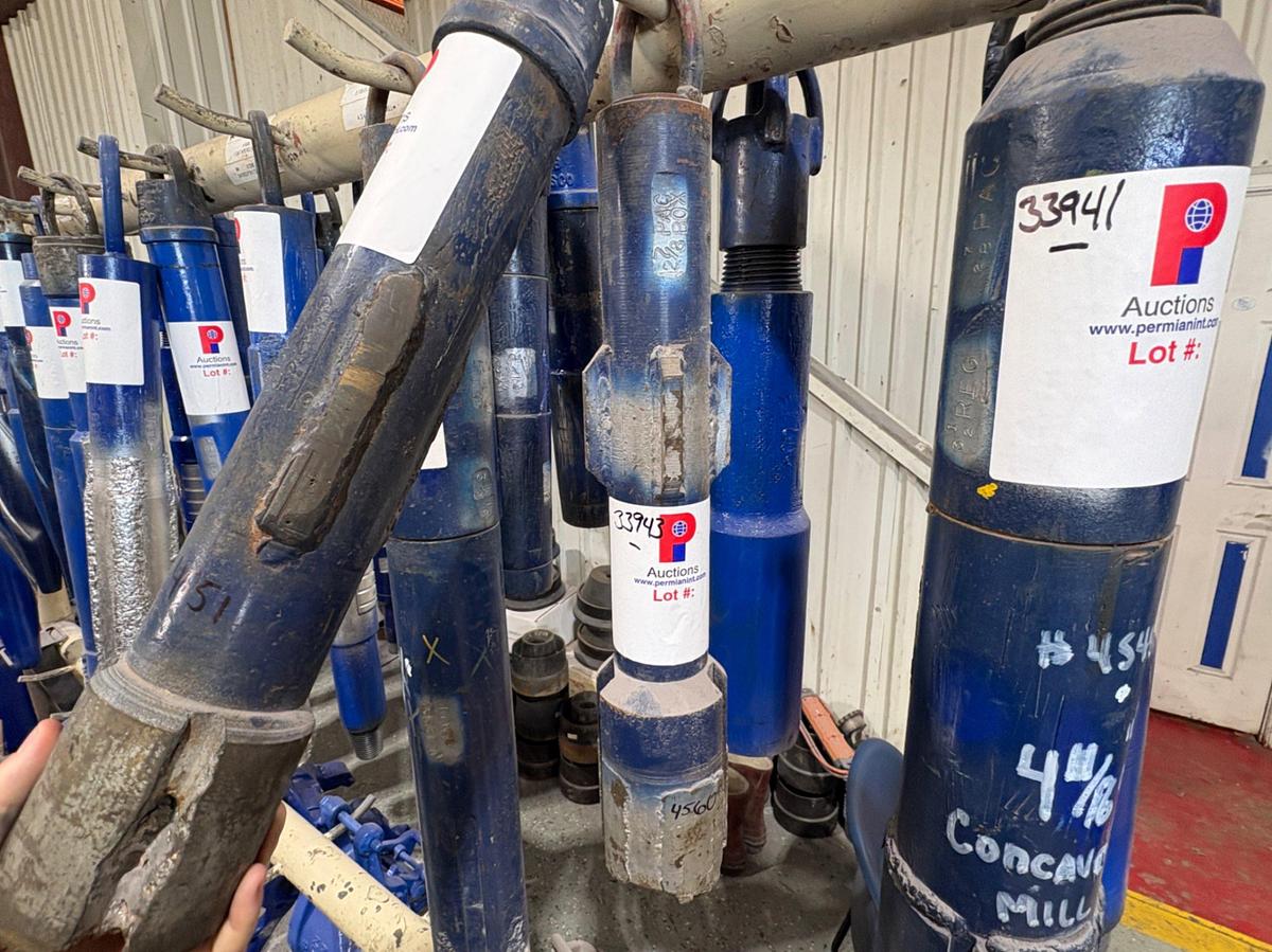 Used 4-1/2”od concave mill