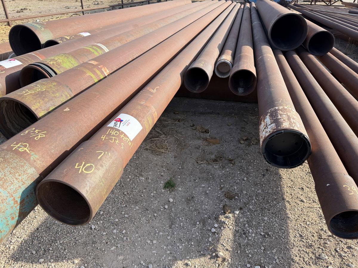 Used (140x$) 140’ of 7” Casing