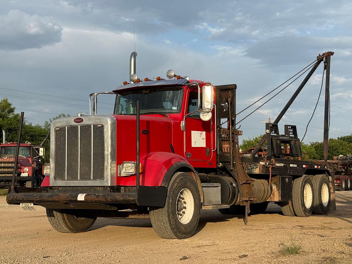 Used 2013 PETERBILT 367 T/A DAYCAB GIN POLE TRUCK