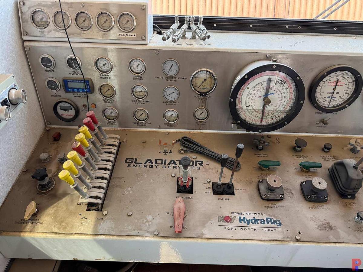 Used 2015 HYDRA RIG HR6100 15K 2-3/8" COIL TUBING TRAILER