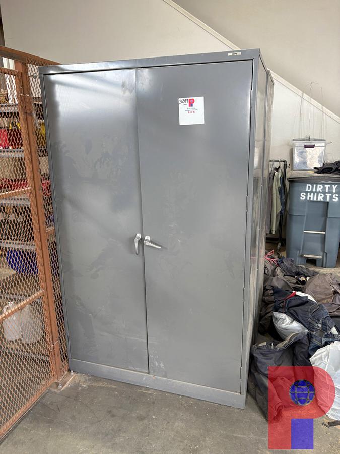 Used 4’ X 2’ X 6.5’ STORAGE CABINET W/ CONTENTS