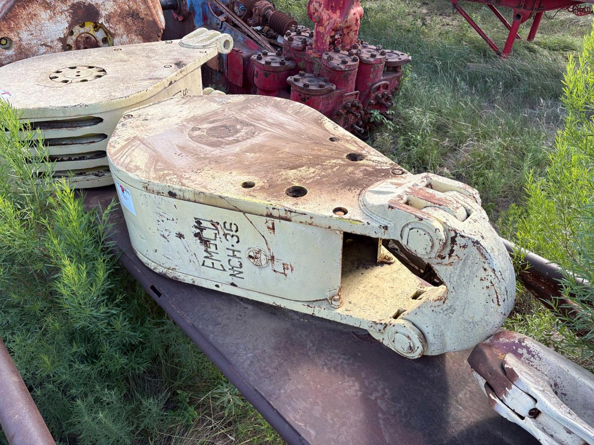 Used EMSCO NCH-36 4-sheave block