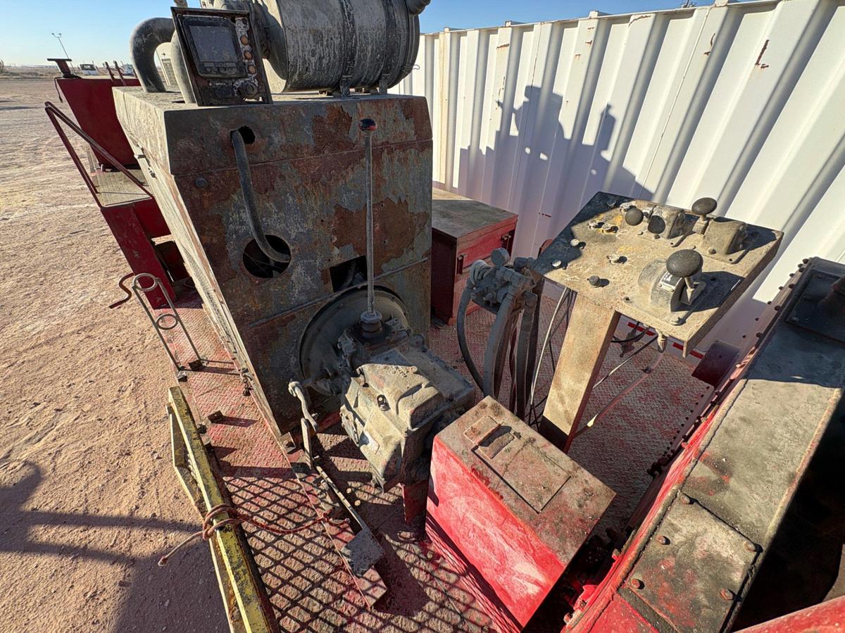 Used GASO TRIPLEX PUMP MTD ON 45’ T/A STEPDECK TRAILER