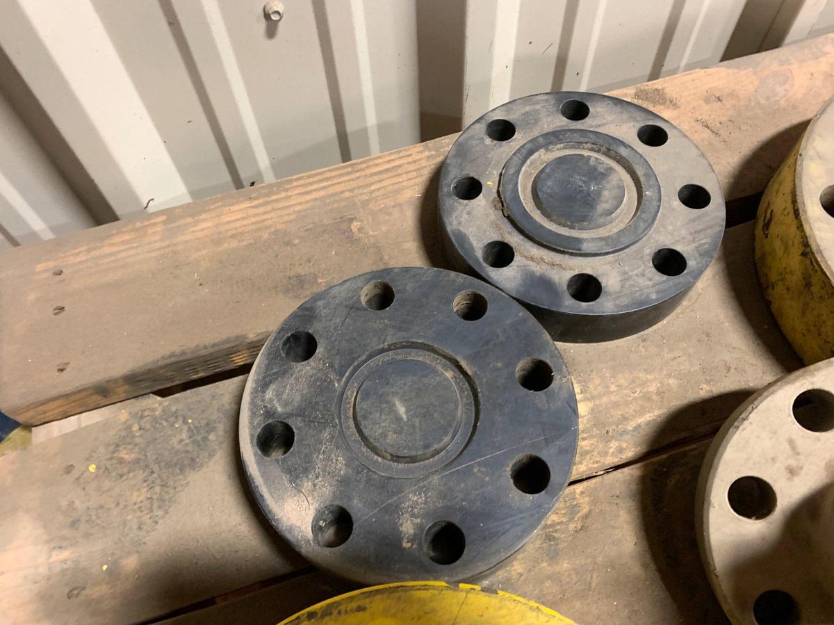 Used (11) 3” to 7” 5k Blind Flanges