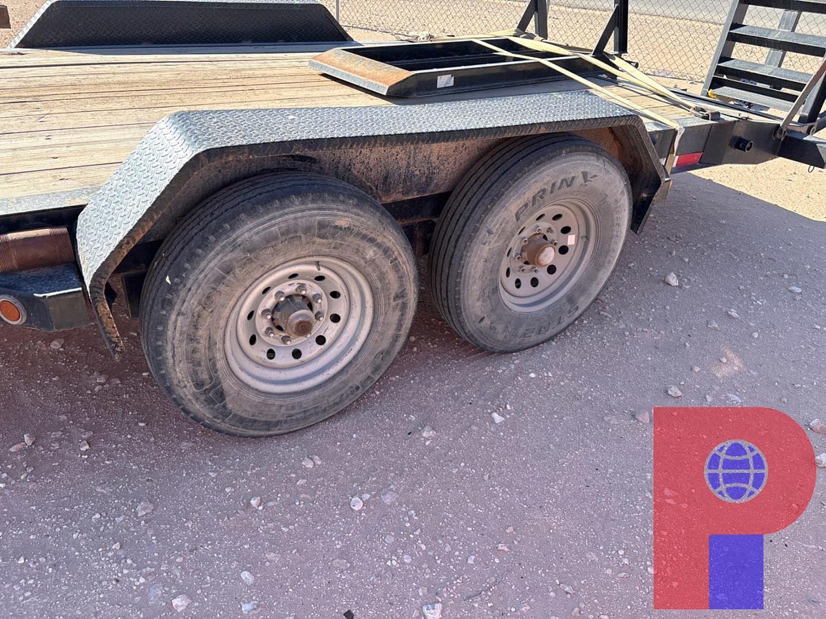 Used 20’ X 7’ T/A BUMPER PULL CAR HAUL TRAILER