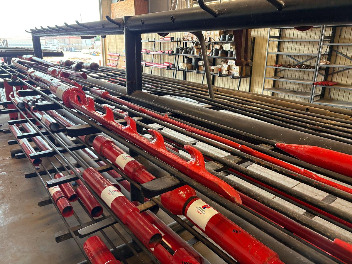 Used (2x$) wireline spears, 2-1/8” & 4-7/8”OD