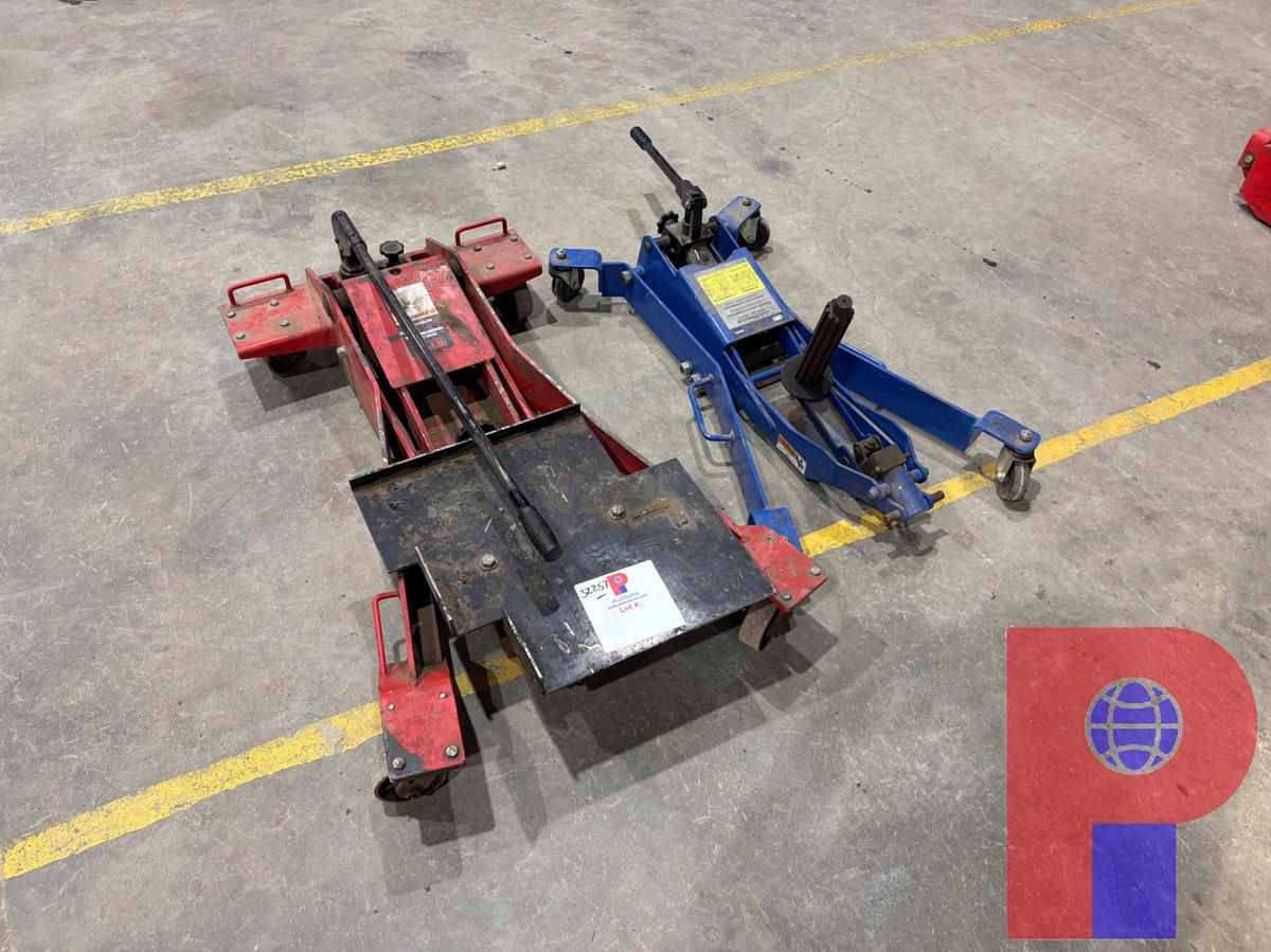 Used NORCO 1-1/2 TON TRANSMISSION JACK & OTC 300LB CLUTCH HANDLER