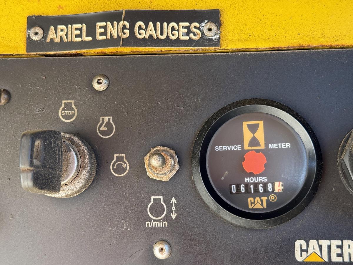 Used 2006 AIR FOAM UNIT P/B (3) CATERPILLAR ENGINES MTD ON PRECISION PUMP & COMPRESSOR T/A DROP DECK TRAILER