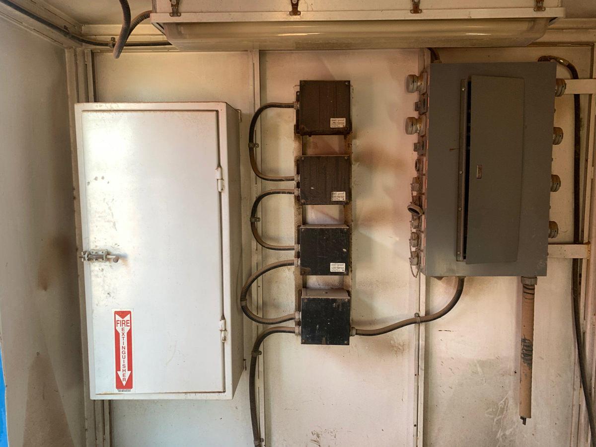 Used 22’L x 8’W x 9’T  Skidded Generator House