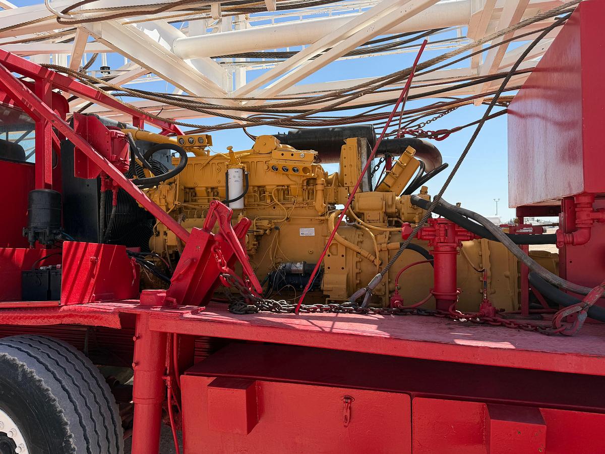 Used 1979 COOPER LTO-350-DD 5-AXLE WELL SERVICE RIG
