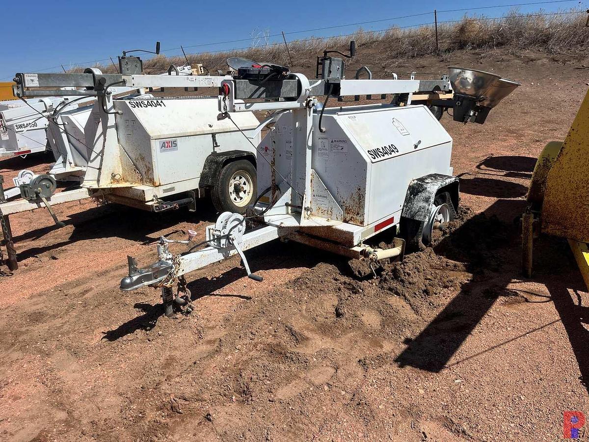 Used (3) TEREX PORTABLE LIGHT TOWER PLANTS