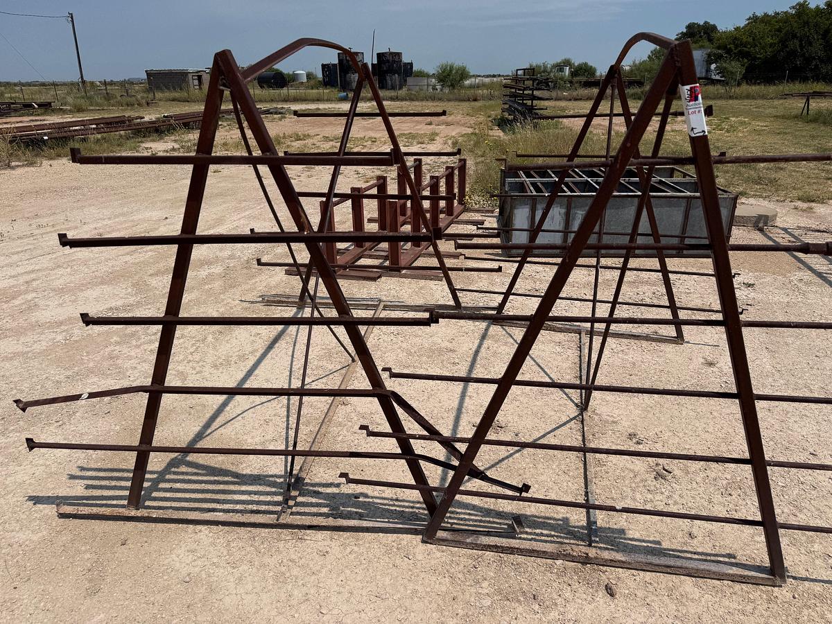 Used LOT W/ 5-TOOL RACKS & 1-DBL SHELF