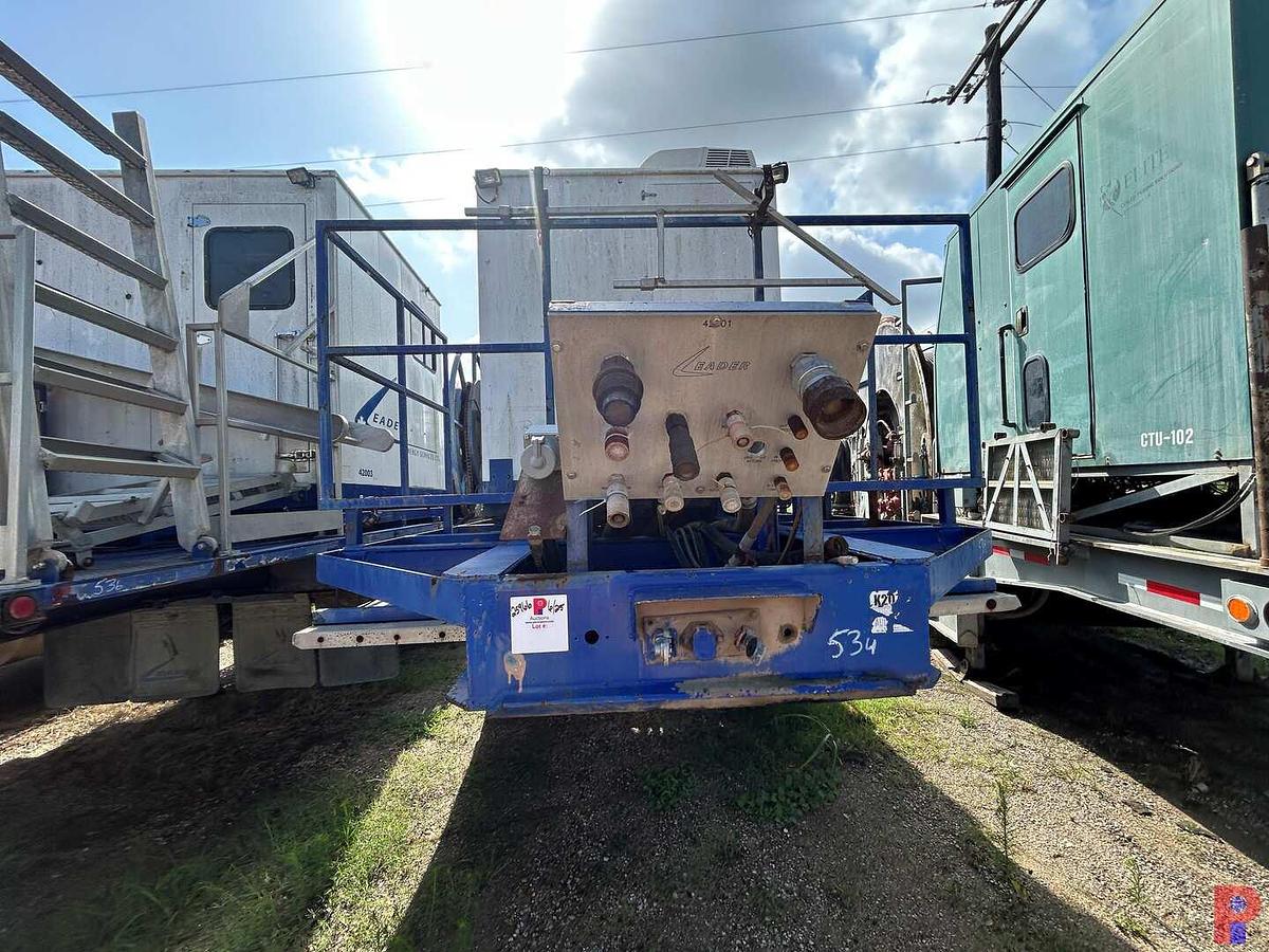 Used LEADER ENERGY COILED TUBING UNIT ON TRI AXLE TRAILER