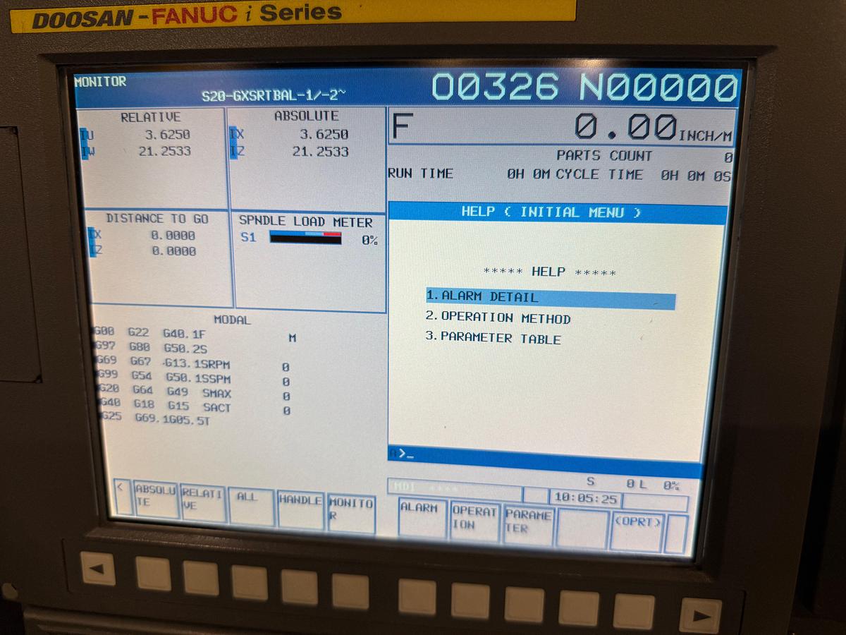 Used 2011 DOOSAN PUMA 480 CNC LATHE