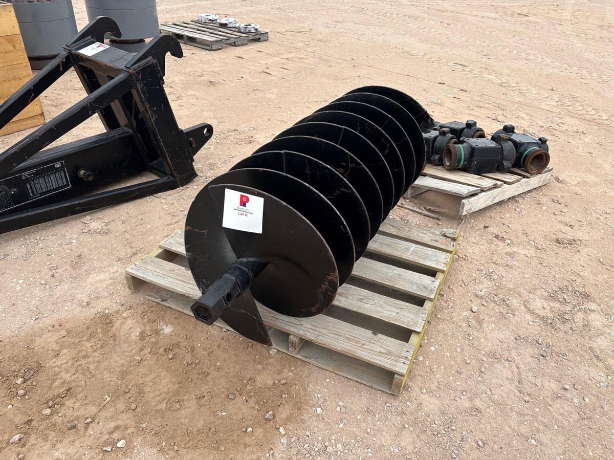 Used (4) assorted McMiller auger bits w/ 2” hex drive