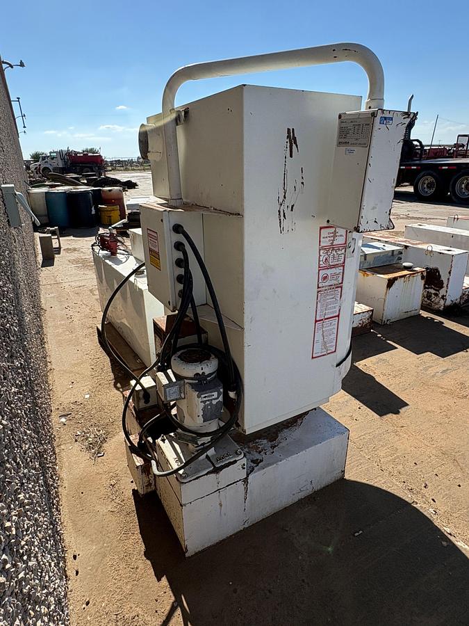 Used Cuda corporation model H2O-II spray wash cabinet