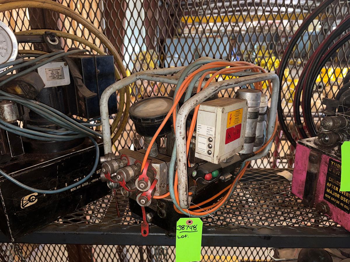 Used Hytorc 10k psi hydraulic power pack