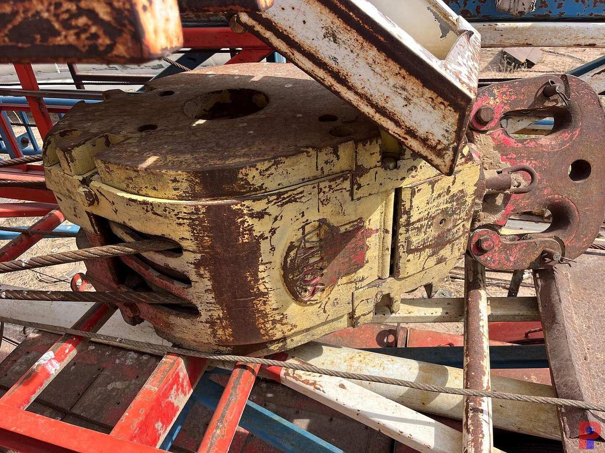 Used 2006 MODEL ES5500TXJ 5 AXLE WELL SERVICE WORKOVER RIG