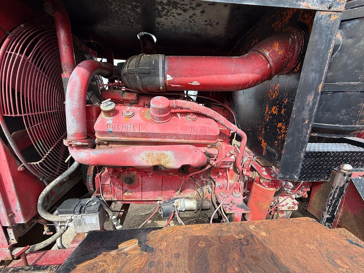 Used WEATHERFORD 5K WP TRIPLEX PUMP MTD ON 16’ T/A GOOSENECK TRAILER