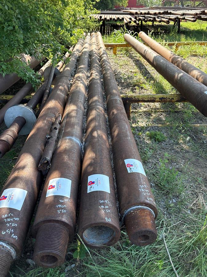 Used 7-3/4”OD x 2”ID x 30.4’L 6-5/8reg SLICK DRILL COLLAR