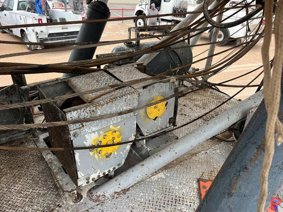 Used FRANKS 1287/160 DD 108’-269K 5-AXLE WELL SERVICE WORKOVER RIG