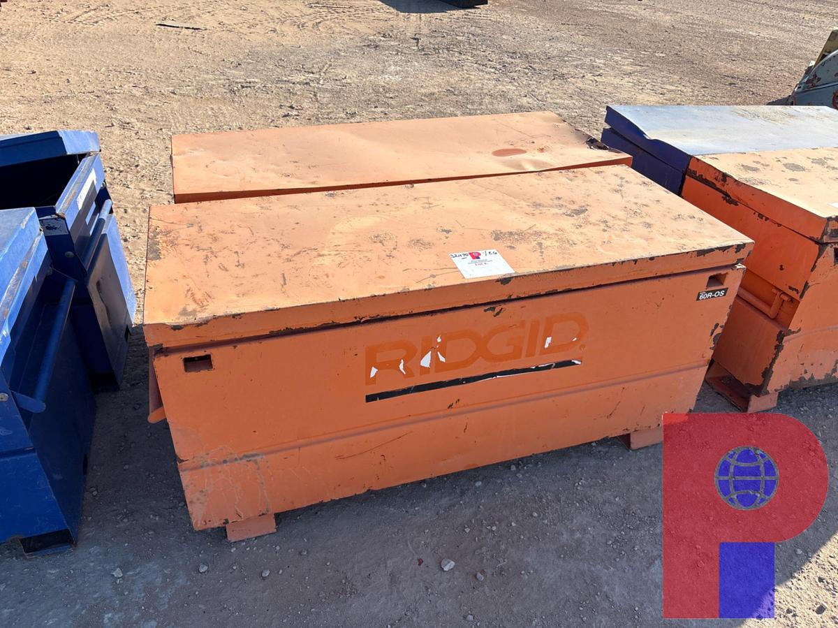 Used (2) 5’ X 2’ X 2’ JOB BOX TOOLBOXES