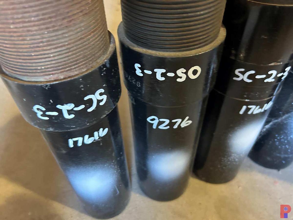 Used (10 X $) 3-5/8” X 12”-16” OS-2 GR 17618, 9272, 17616, 9276, OVERSHOTS SOME W/ CL GUIDE, CUT-RITE, TOP SUBS