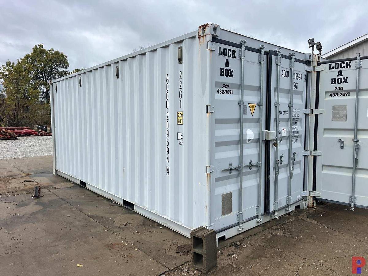 Used 20’ SEA CONTAINER W/ FORK POCKETS