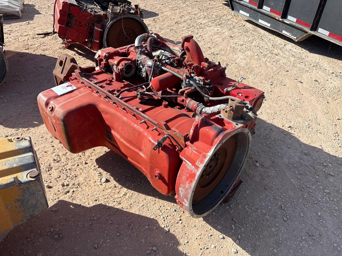 Used (3) CUMMINS ISX & (1) CAT C13 INCOMPLETE DIESEL ENGINES
