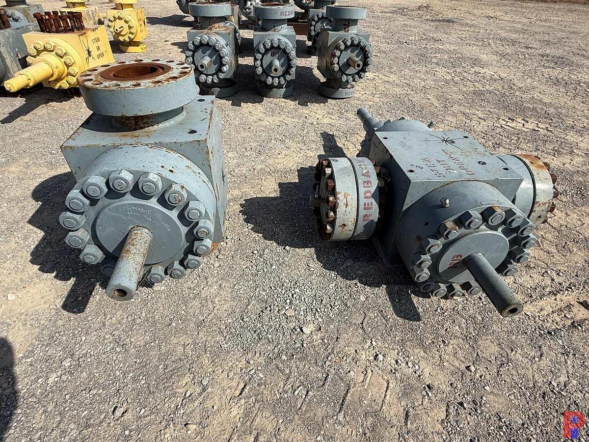 Used (2 X $) 7-1/16” 15K WP MANUAL FRAC VALVES