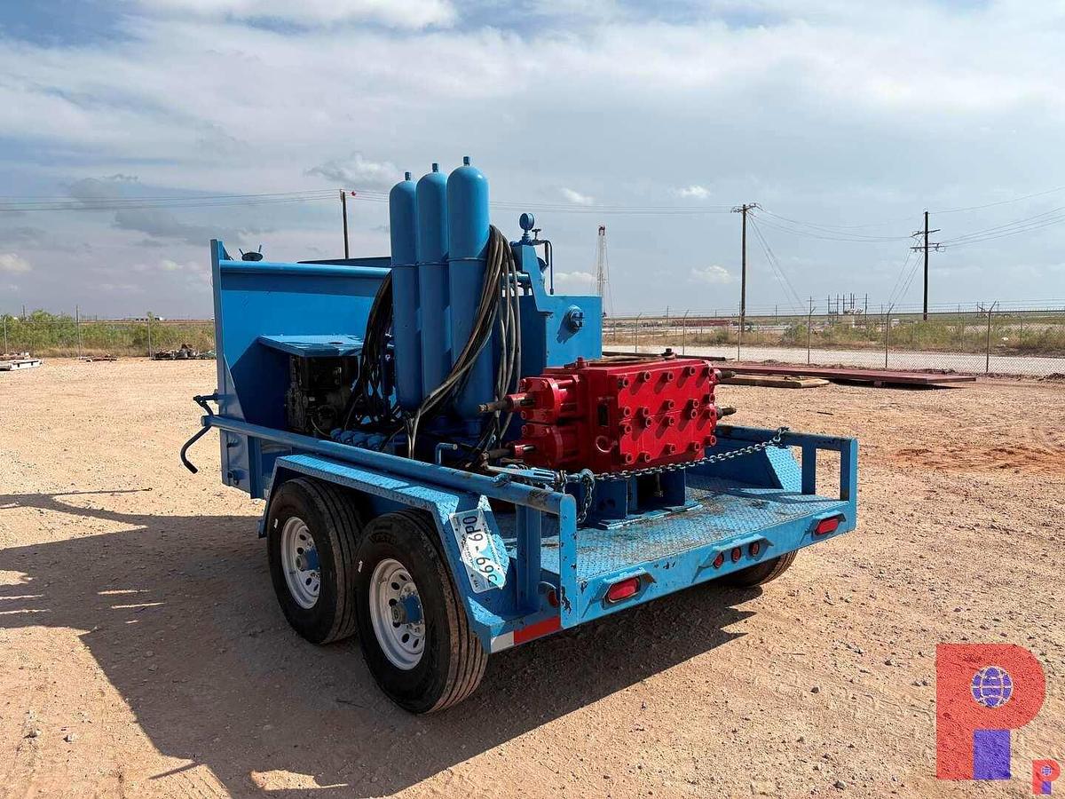 Used 2-STATION CLOSING UNIT W/ BOP MTD ON T/A GN TRAILER