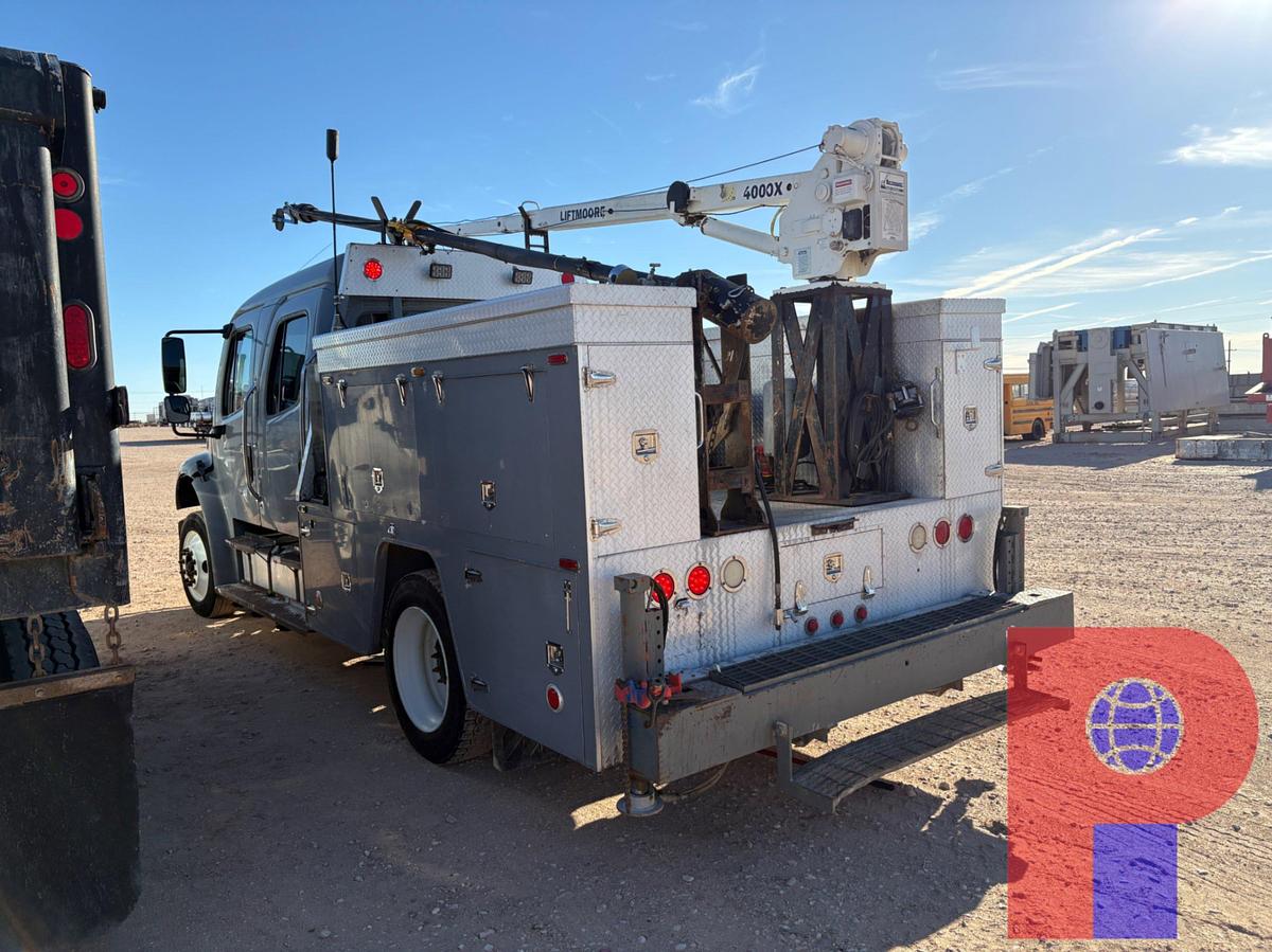 Used 2015 FREIGHTLINER M2 106 S/A CREW CAB SLICK LINE TRUCK