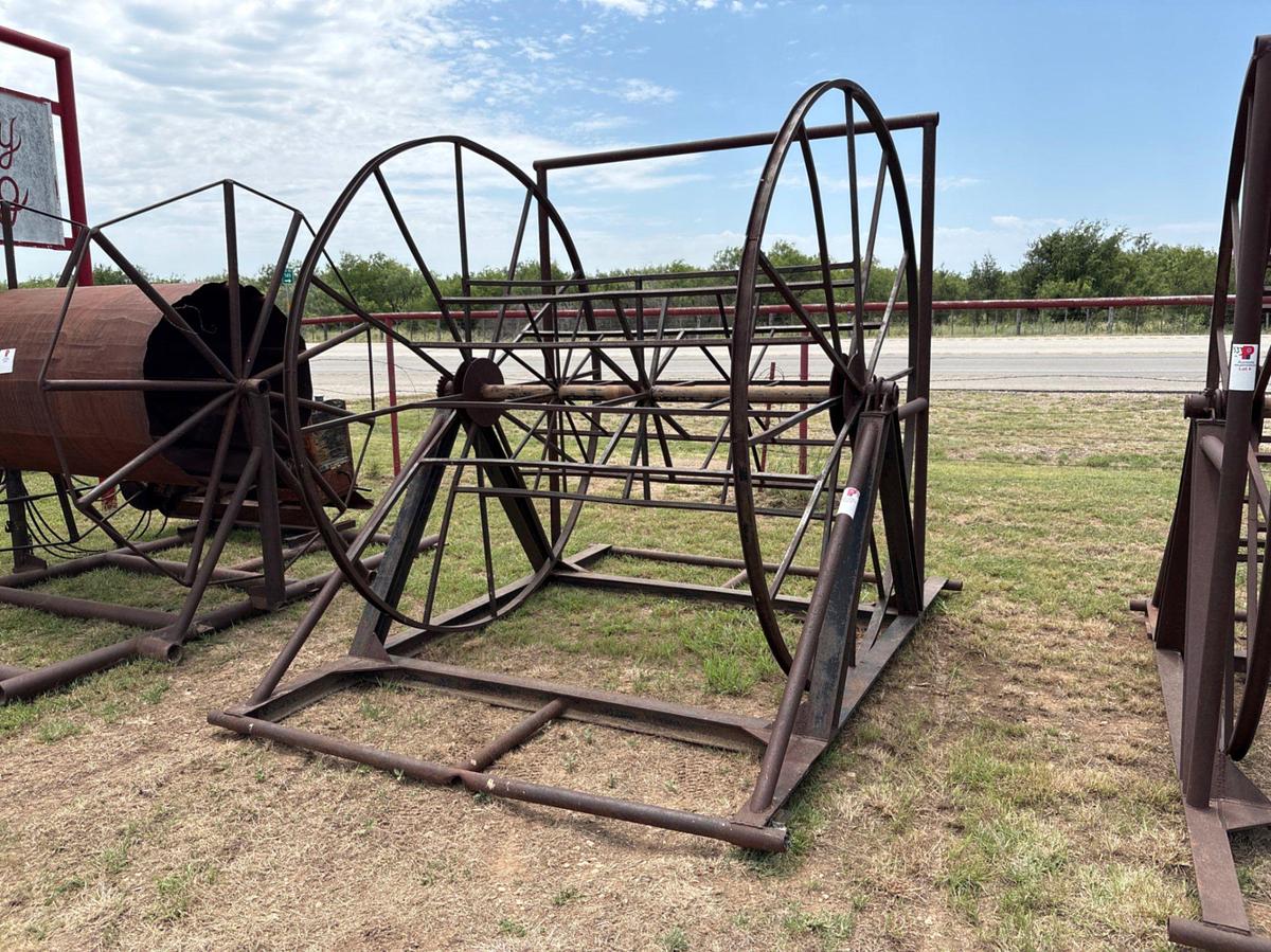 Used 6’W x 2’DEEP cable spool, skidded