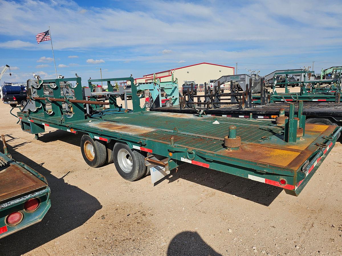 Used 2018 TOP HAT TRAILERS 28’ X 102” T/A GOOSENECK WIRELINE TOOL TRAILER